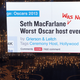 Illustration for article titled Seth MacFarlane Wasn't The Worst Oscar Host Ever: In Defense Of A Boob